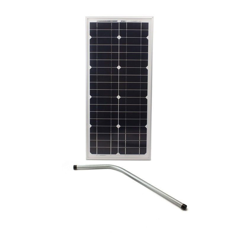 Solar Panel (20 watts) with Mounting Bracket -12V